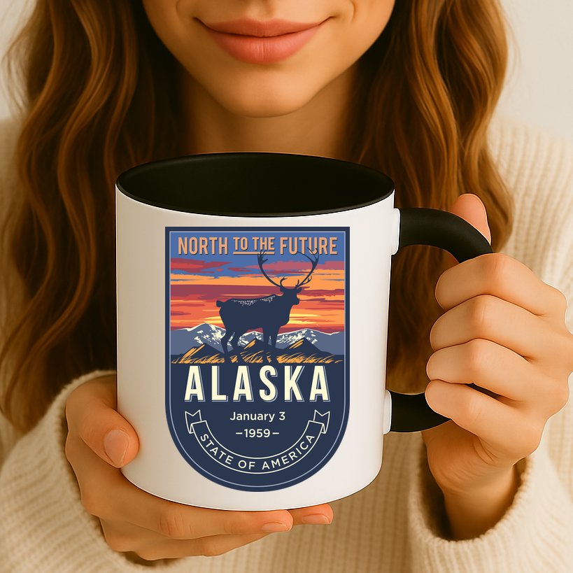 Alaska State Emblem Mug