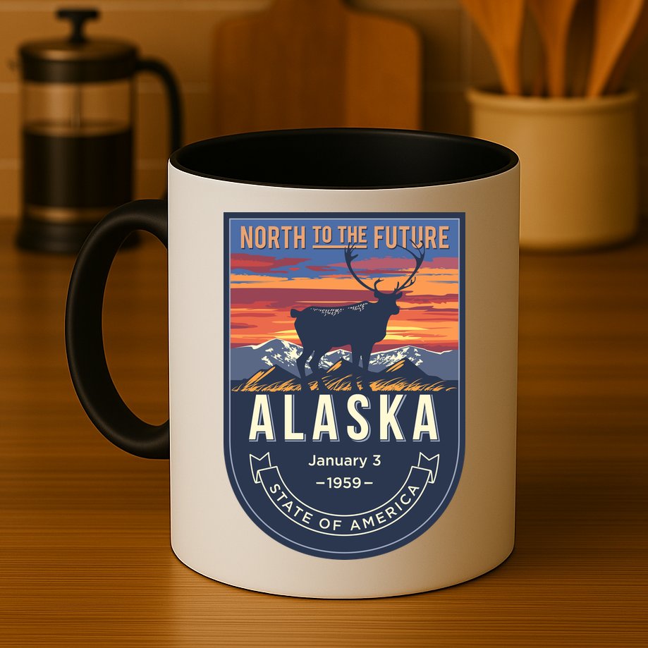 Alaska State Emblem Mug