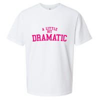 A Little Bit Dramatic Sueded Cloud Jersey T-Shirt