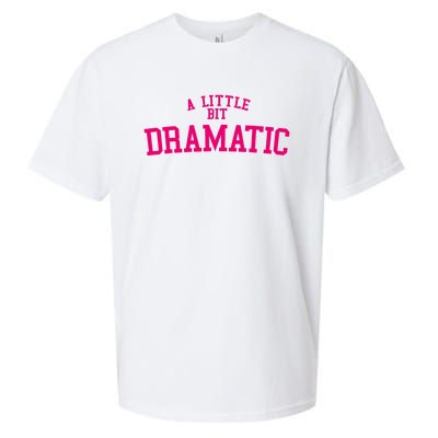 A Little Bit Dramatic Sueded Cloud Jersey T-Shirt