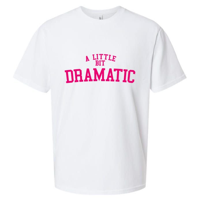 A Little Bit Dramatic Sueded Cloud Jersey T-Shirt