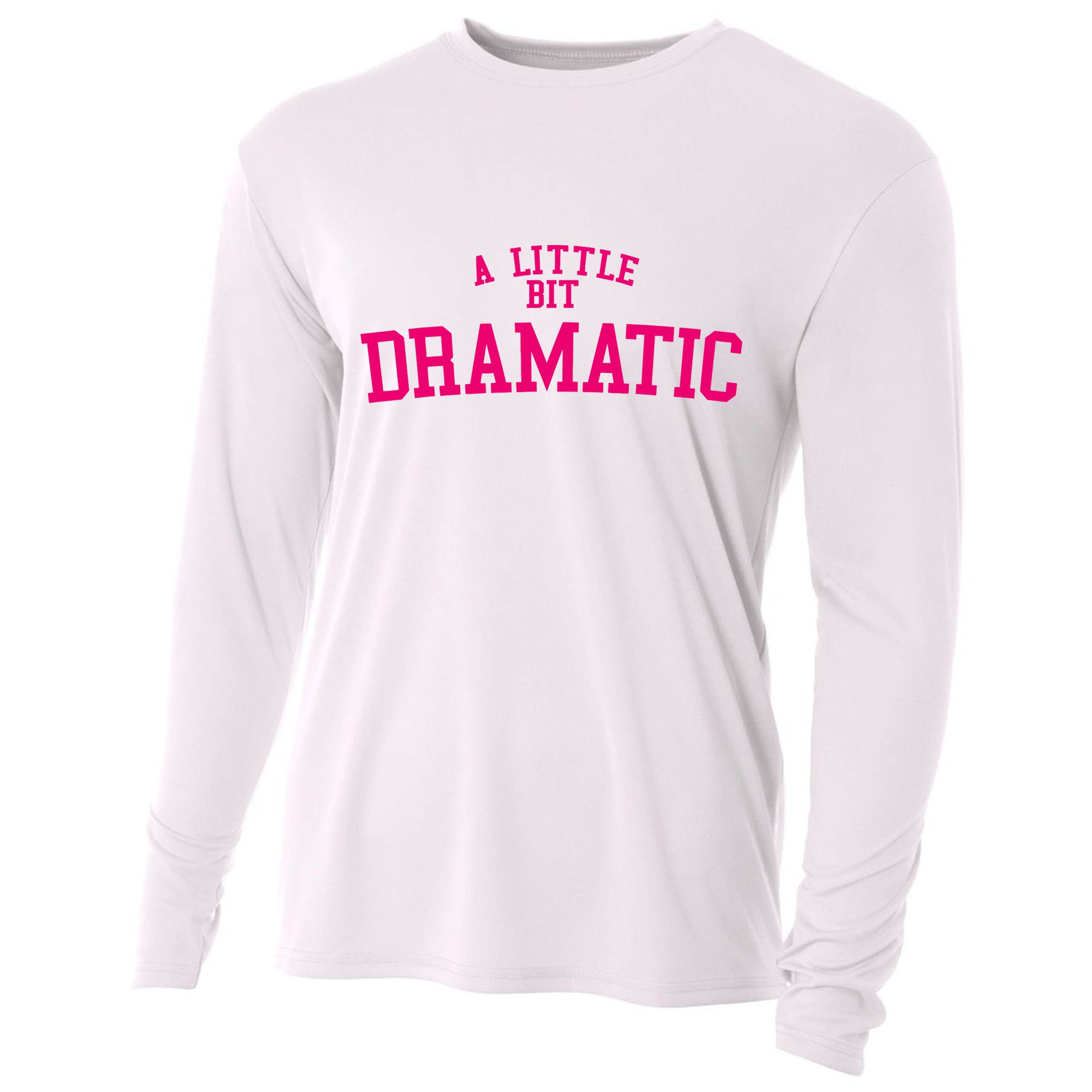 A Little Bit Dramatic Cooling Performance Long Sleeve Crew