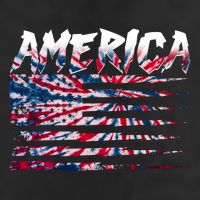 America Lightning Bolt USA Tie Dye Flag Adult Drive Performance Visor