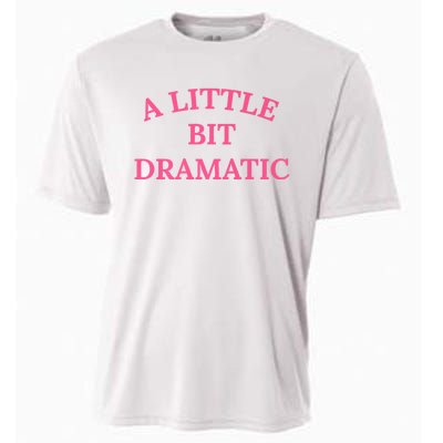 A Little Bit Dramatic Cooling Performance Crew T-Shirt