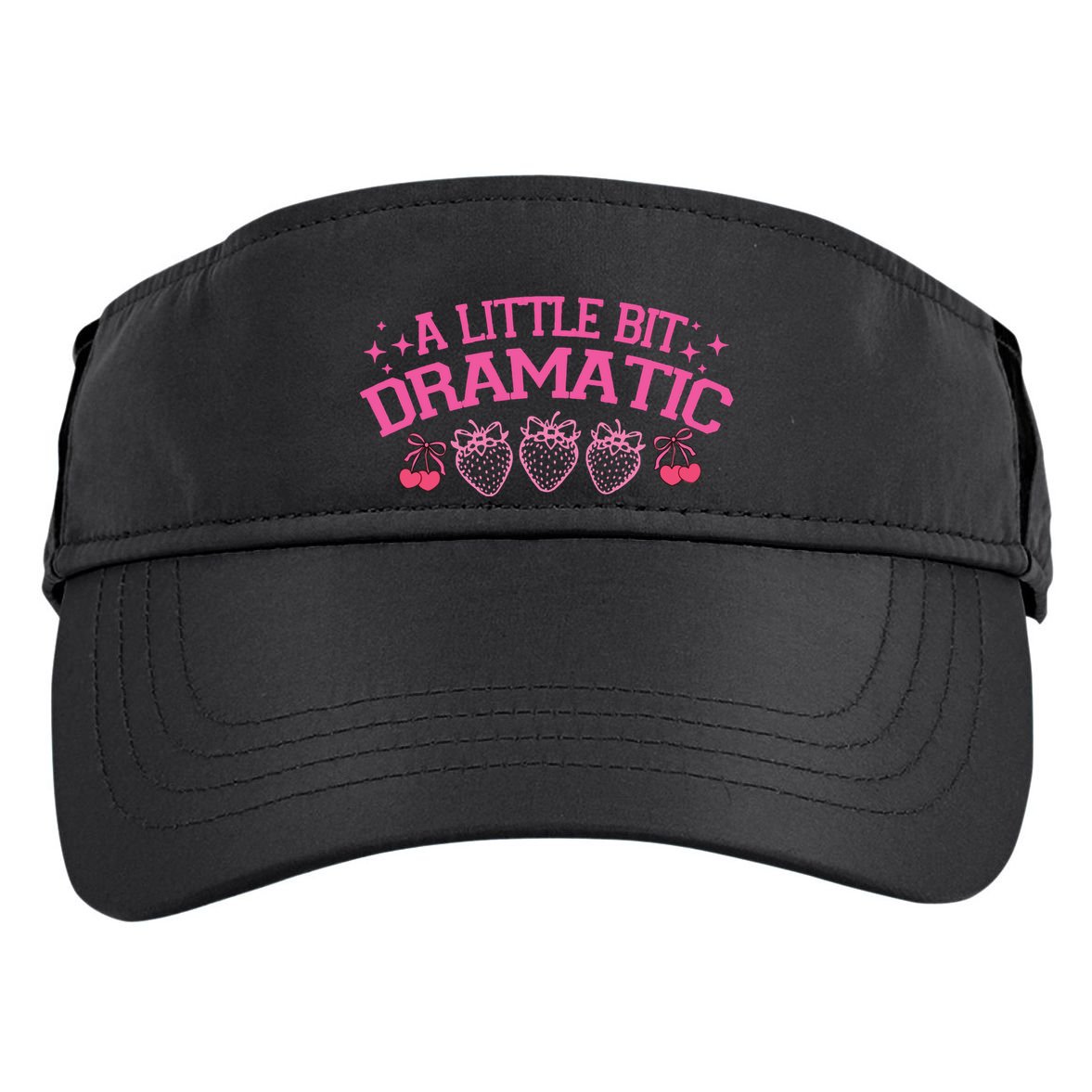 A Little Bit Dramatic Dramatic Girl Trend Funny Girlfriend Adult Drive Performance Visor
