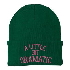 A Little Bit Dramatic Knit Cap Winter Beanie