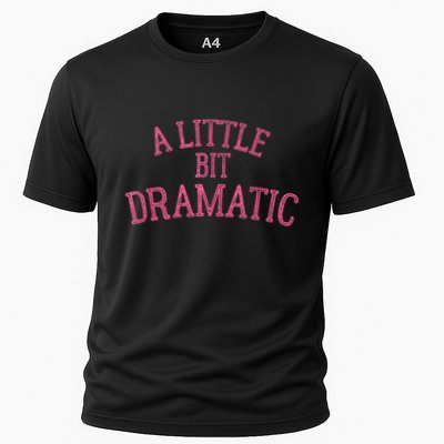 A Little Bit Dramatic Cooling Performance Crew T-Shirt
