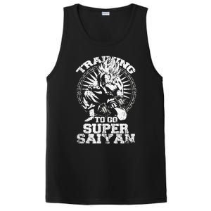 Anime Lover Bodybuilder Funny Workout Fitness Gym Gift PosiCharge Competitor Tank