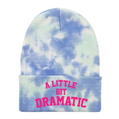 A Little Bit Dramatic Tie Dye 12in Knit Beanie