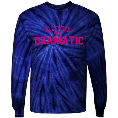 A Little Bit Dramatic Tie-Dye Long Sleeve Shirt