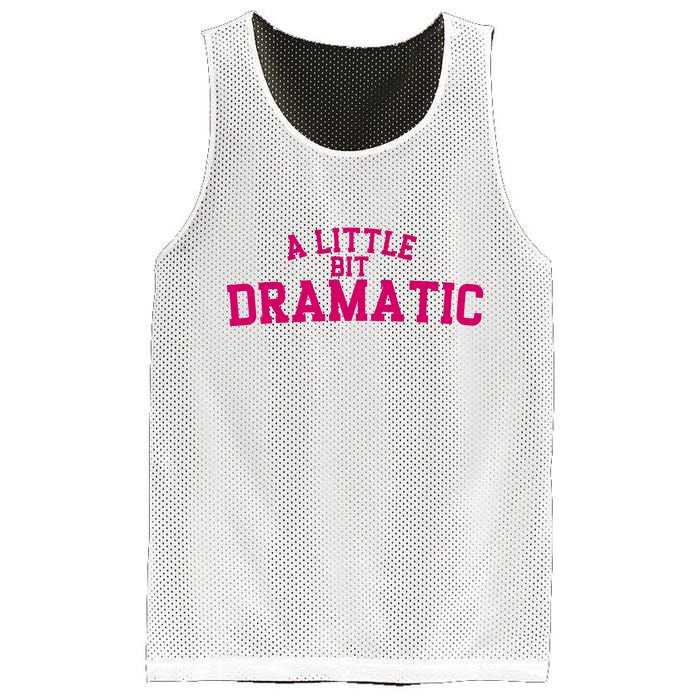 A Little Bit Dramatic Mesh Reversible Basketball Jersey Tank