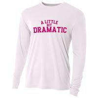 A Little Bit Dramatic Cooling Performance Long Sleeve Crew