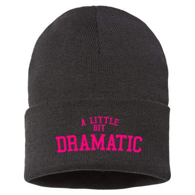 A Little Bit Dramatic Sustainable Knit Beanie