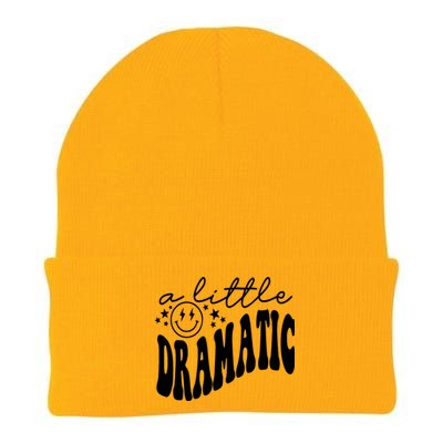 A Little Bit Dramatic Knit Cap Winter Beanie