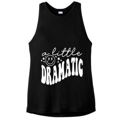 A Little Bit Dramatic Ladies PosiCharge Tri-Blend Wicking Tank
