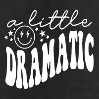 A Little Bit Dramatic Garment-Dyed Fleece Hoodie