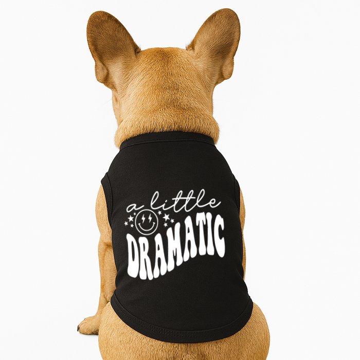 A Little Bit Dramatic Doggie Tank