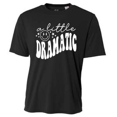 A Little Bit Dramatic Cooling Performance Crew T-Shirt