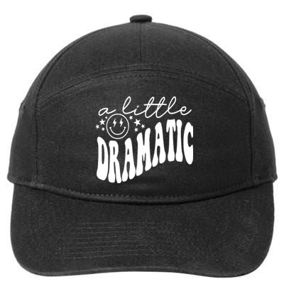 A Little Bit Dramatic 7-Panel Snapback Hat