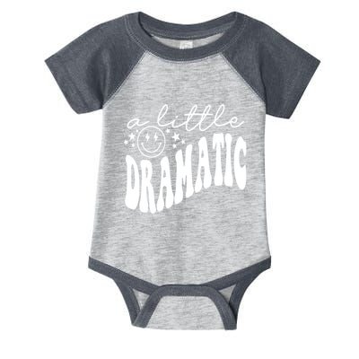 A Little Bit Dramatic Infant Baby Jersey Bodysuit