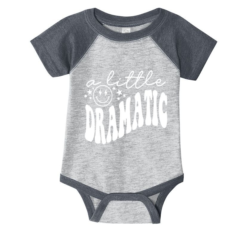 A Little Bit Dramatic Infant Baby Jersey Bodysuit