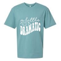 A Little Bit Dramatic Sueded Cloud Jersey T-Shirt
