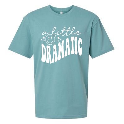 A Little Bit Dramatic Sueded Cloud Jersey T-Shirt