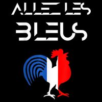 Allez les Bleus France Soccer World Football Hen French Flag Impact Tech Backpack