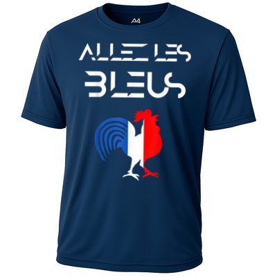 Allez les Bleus France Soccer World Football Hen French Flag Performance Shirt