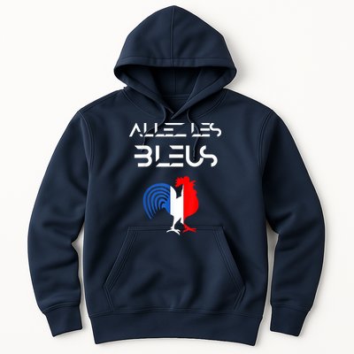 Allez les Bleus France Soccer World Football Hen French Flag Hoodie