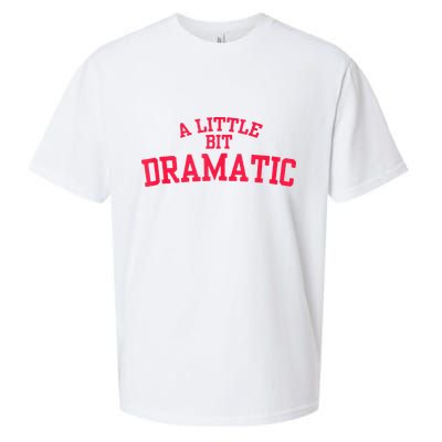 A Little Bit Dramatic Sueded Cloud Jersey T-Shirt