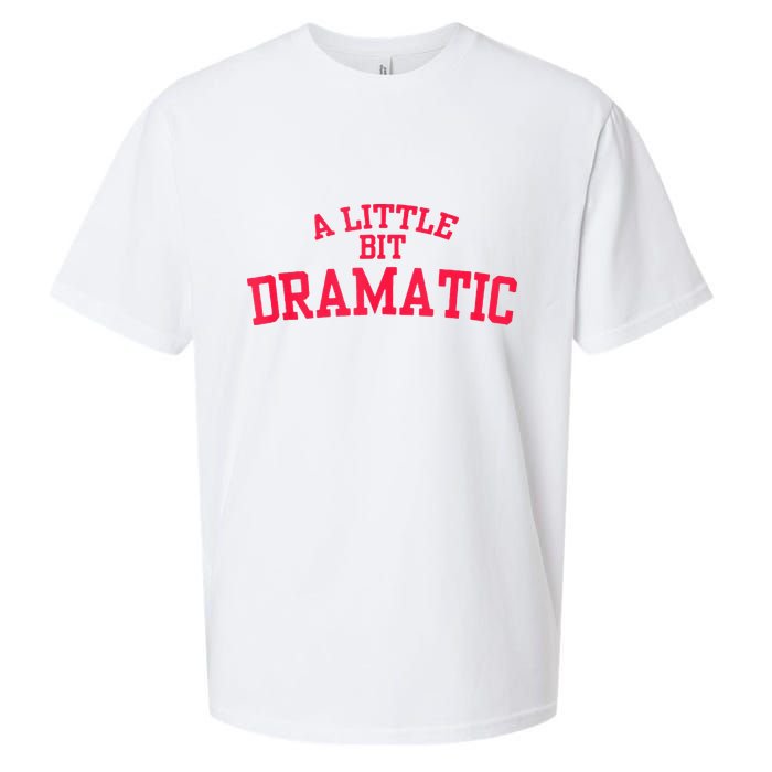 A Little Bit Dramatic Sueded Cloud Jersey T-Shirt