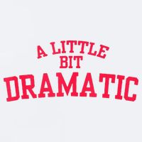 A Little Bit Dramatic Sueded Cloud Jersey T-Shirt