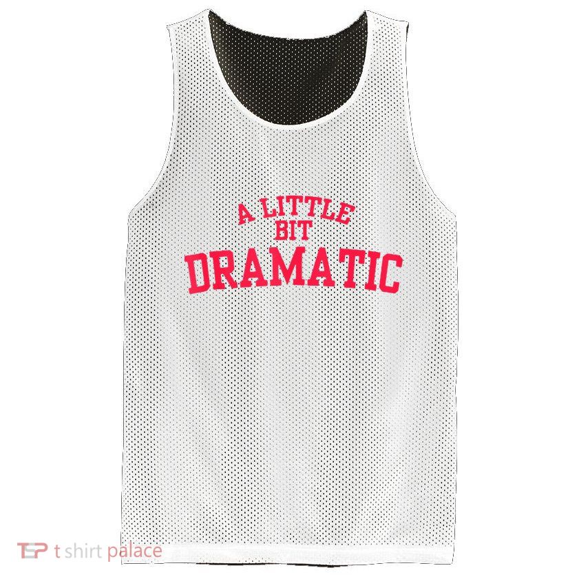 A Little Bit Dramatic Mesh Reversible Basketball Jersey Tank