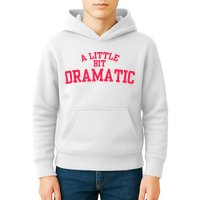 A Little Bit Dramatic Kids Hoodie