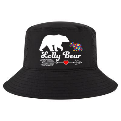 Autism Lolly Bear Puzzle Autism Awareness Autistic Support Gift Cool Comfort Performance Bucket Hat