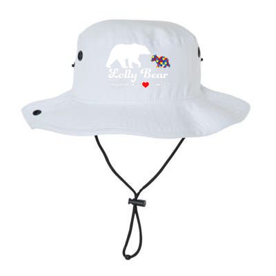 Autism Lolly Bear Puzzle Autism Awareness Autistic Support Gift Legacy Cool Fit Booney Bucket Hat