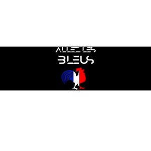 Allez Les Bleus France Soccer World Football Hen French Flag Bumper Sticker