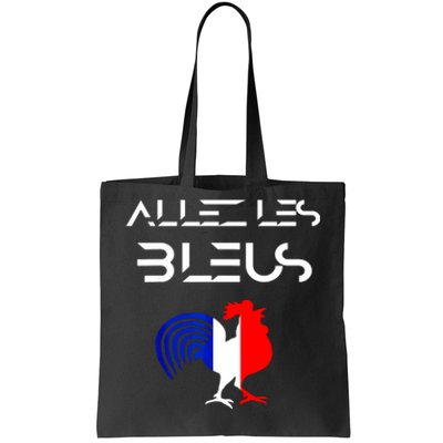 Allez Les Bleus France Soccer World Football Hen French Flag Tote Bag