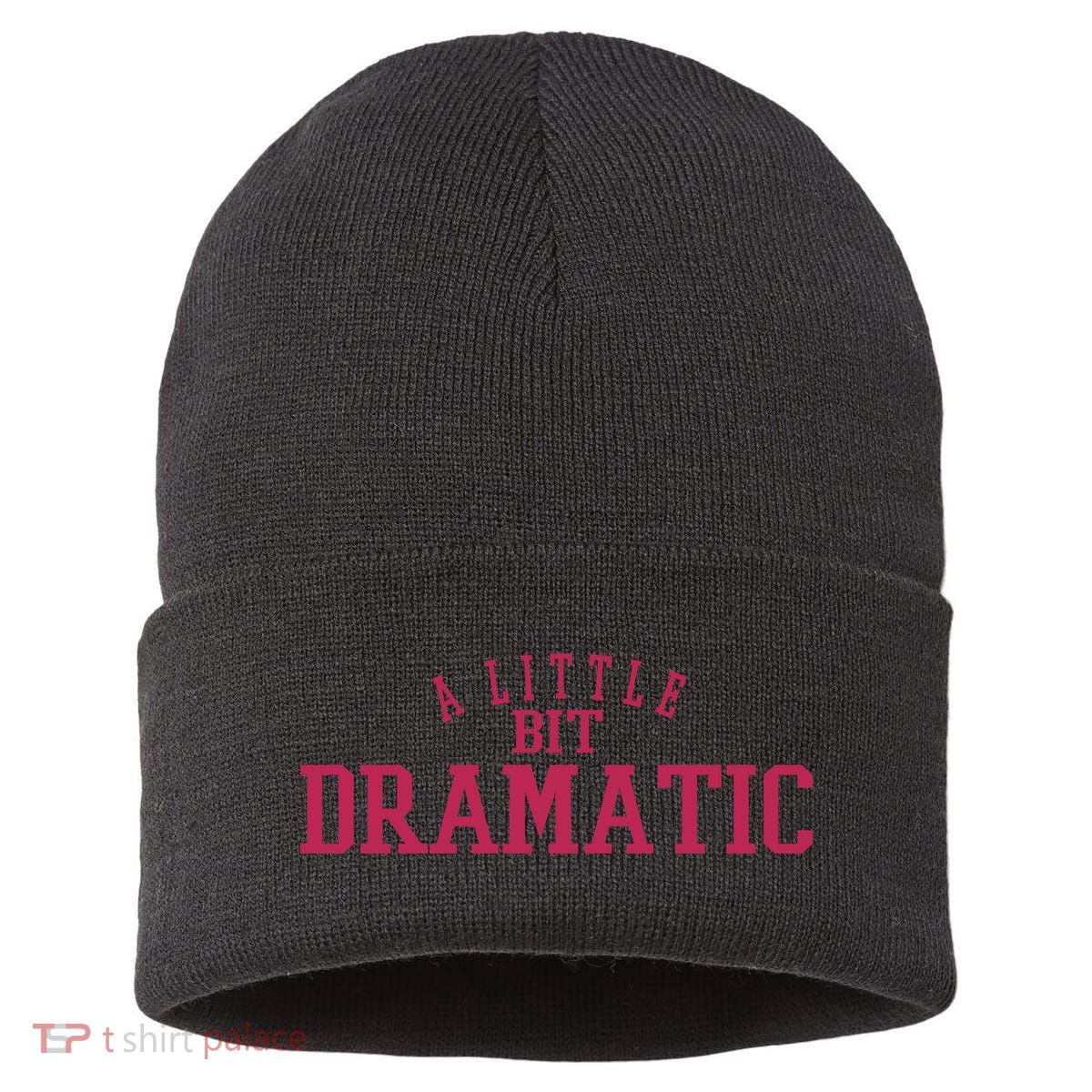 A Little Bit Dramatic Sustainable Knit Beanie