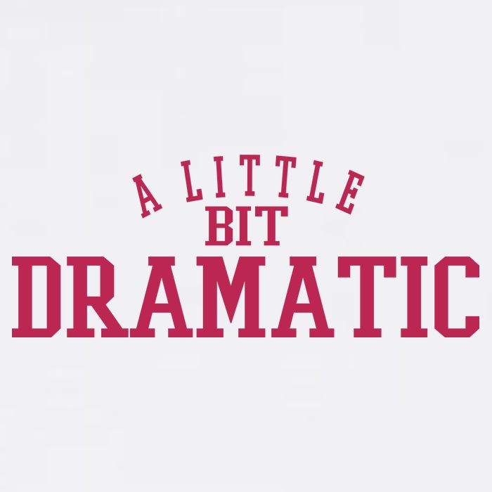 A Little Bit Dramatic Garment-Dyed Sweatshirt