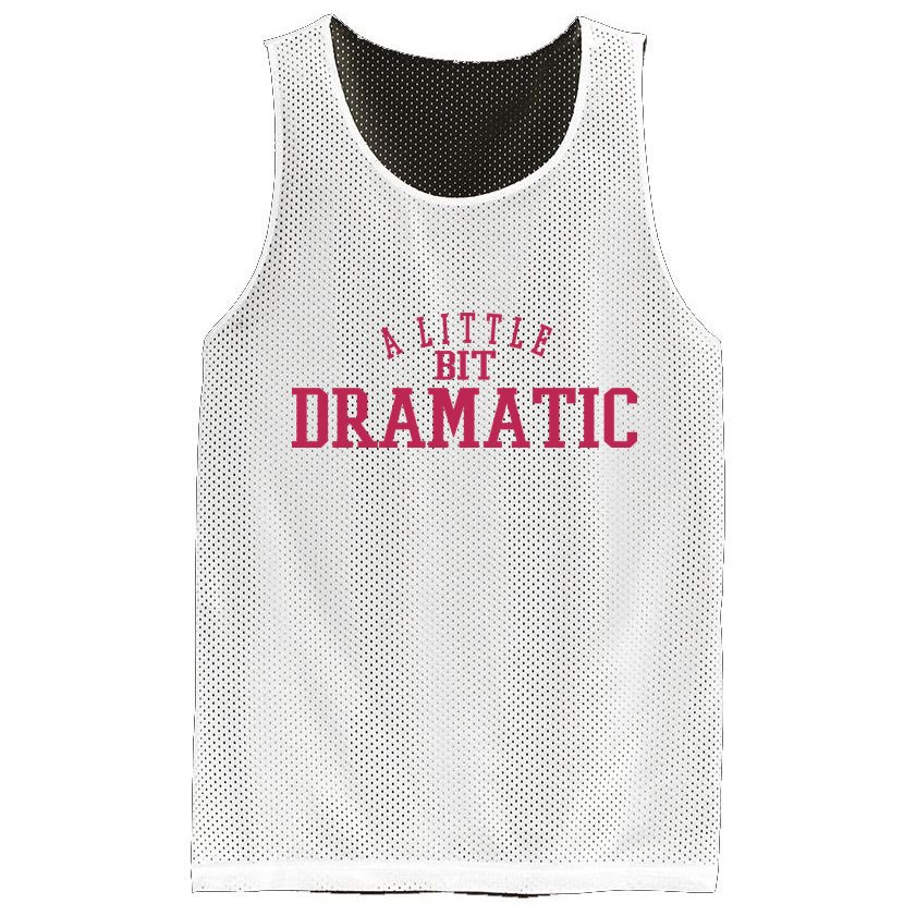 A Little Bit Dramatic Mesh Reversible Basketball Jersey Tank