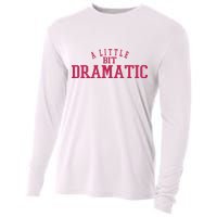 A Little Bit Dramatic Cooling Performance Long Sleeve Crew