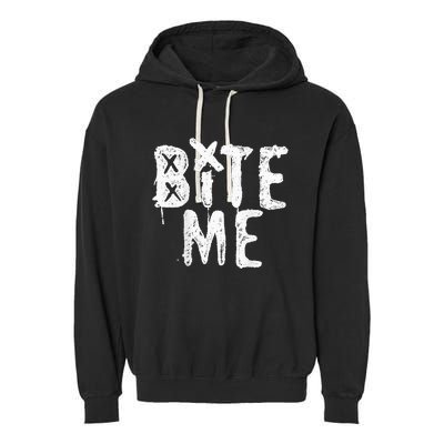 Avril Lavigne Bite Me Two Sided Garment-Dyed Fleece Hoodie