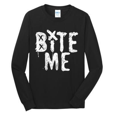 Avril Lavigne Bite Me Two Sided Tall Long Sleeve T-Shirt