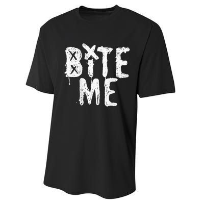 Avril Lavigne Bite Me Two Sided Performance Sprint T-Shirt