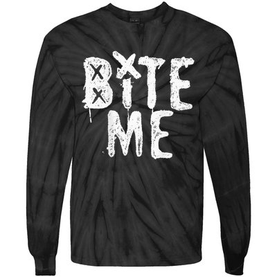 Avril Lavigne Bite Me Two Sided Tie-Dye Long Sleeve Shirt