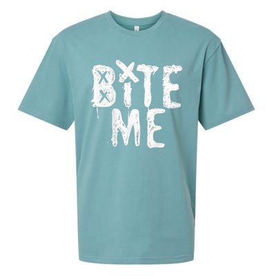 Avril Lavigne Bite Me Two Sided Sueded Cloud Jersey T-Shirt