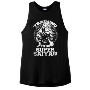 Anime Lover Bodybuilder Funny Workout Fitness Gym Gift Ladies PosiCharge Tri-Blend Wicking Tank