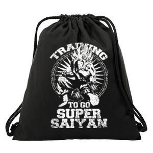 Anime Lover Bodybuilder Funny Workout Fitness Gym Gift Drawstring Bag